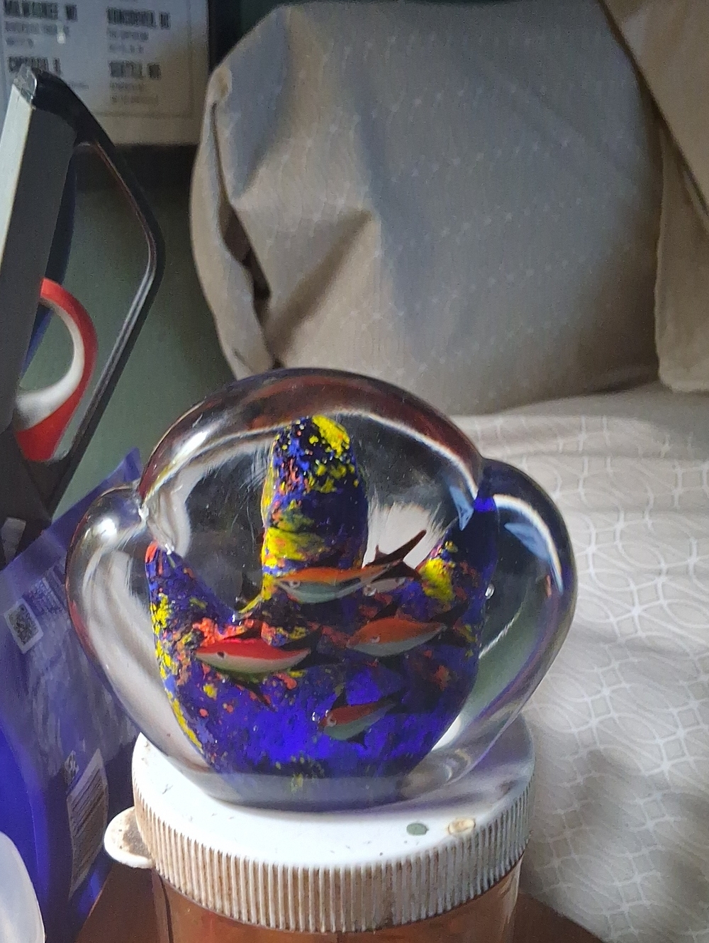 Murano Fish Aqurium Sculpture
